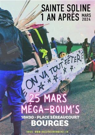 Afiche A4 megaboum bourges 