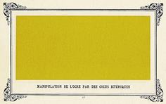Alphonse Allais-manipulation de l'ocre. 