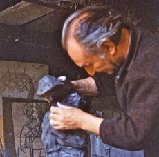 André Rozay modelant (c. 1972-75) 2