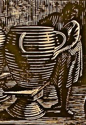 Un livre inachev sur la poterie traditionnelle  La Borne.