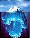 Iceberg. Photographie.