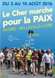La Borne-Neuvy deux Clochers, quatrième étape de la Marche pour la Paix.