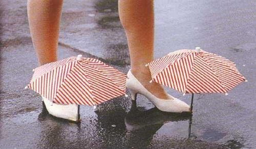 Parapluies pour chaussures
