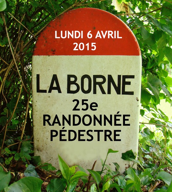 Randonne pdestre La Borne 2015
