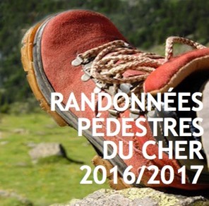 Calendrier des randonnées pédestres du Cher. Dernier trimestre 2017