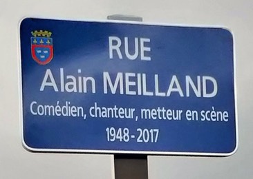 Rue Alain Meilland Plaque