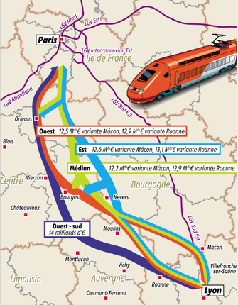 TGV Centre Lyon. Tracs 2
