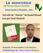 Ecouter lire 15 novembre - Paul Chotard